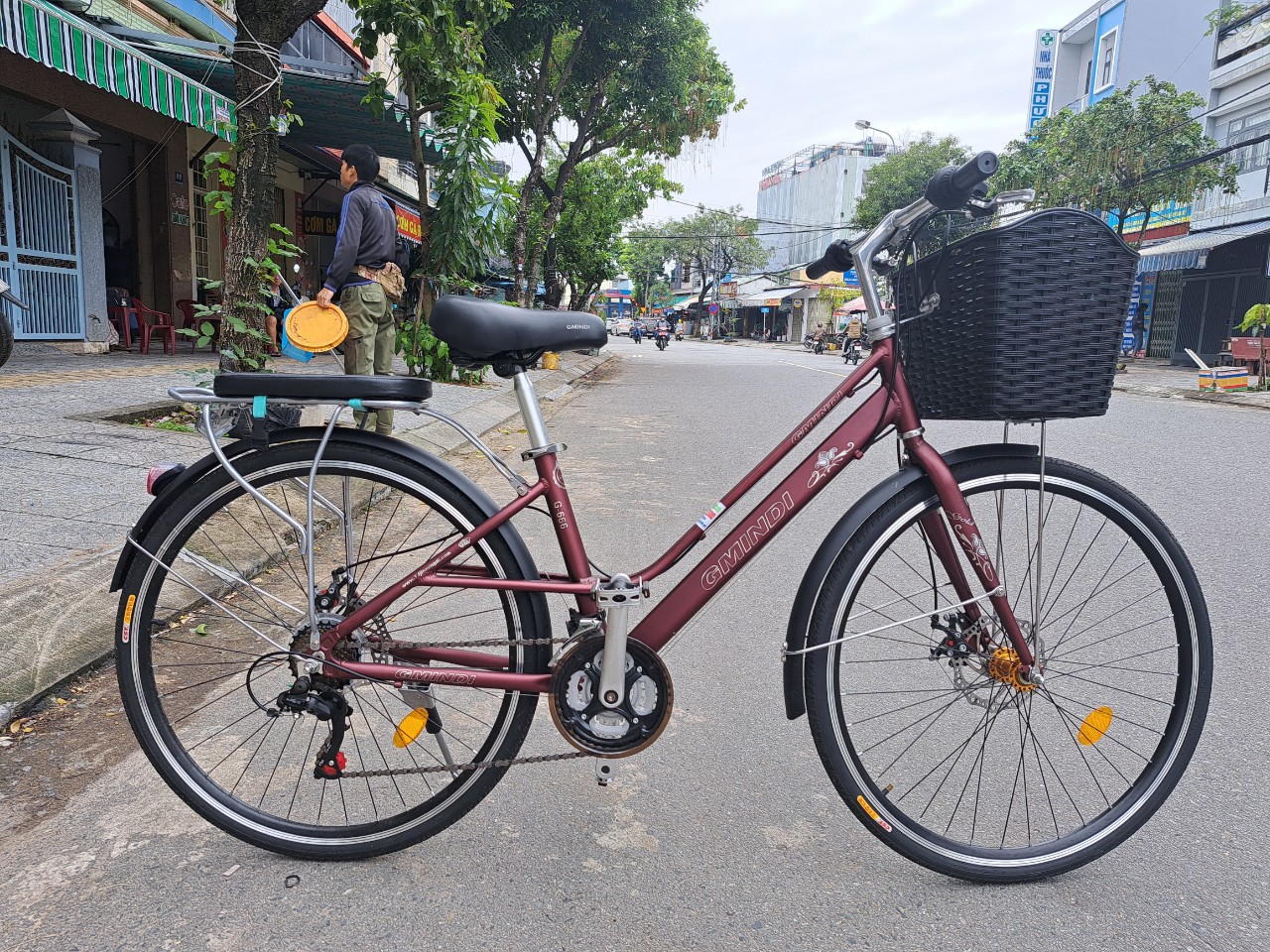 Xe đạp nữ GMINDI  Cửa hàng xe đạp tại Đà Nẵng  Sửa chữa xe đạp miễn phí   Cho thuê xe đạp địa hình Đà Nẵng  Sửa chữa lắp